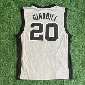 San Antonio Spurs Manu Ginóbili Jersey Size L